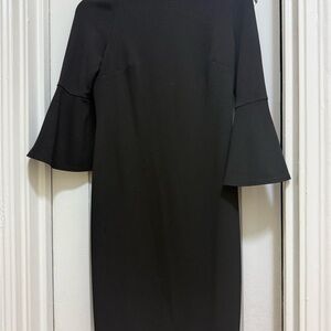 Calvin Klein Black Long Sleeve Dress